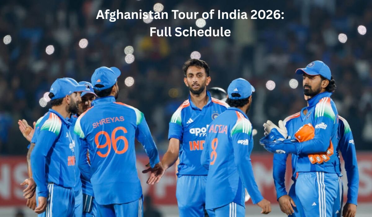 Afghanistan Tour of India 2026: Full Schedule