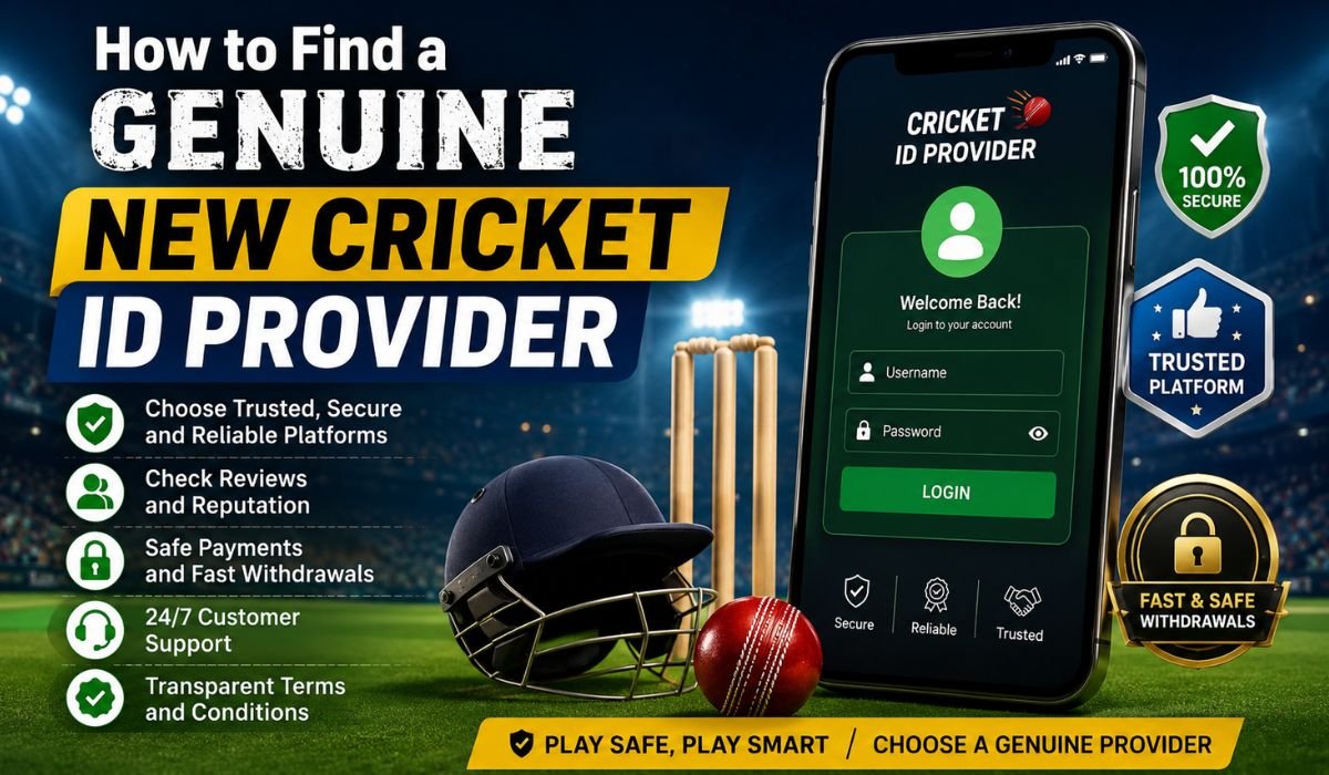 How to Find a Genuine New Cricket ID Provider