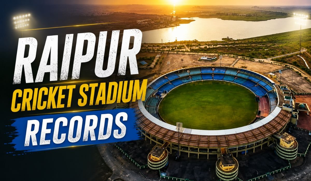 Raipur Cricket Stadium Records: ODI, T20I, IPL Stats & Pitch Report